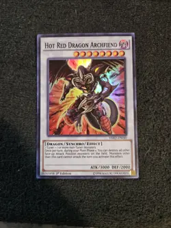 Hot Red Dragon Archfiend - HSRD-EN040 - Super Rare LP Yu-Gi-Oh! - Image 1