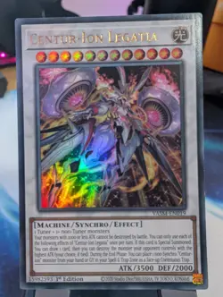 YuGiOh! Centur-Ion Legatia VASM-EN019 Ultra Rare 1st Ed - Image 1