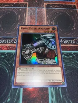 King Tiger Wanghu Super Rare OP24-EN004 Yugioh - Image 1