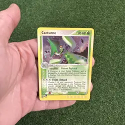 Cacturne 2/100 Reverse Holo Rare EX Sandstorm Pokemon Card - Image 1