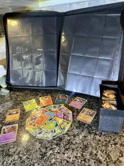 ?? Pokemon Cards - 464 Assorted Lot with Holo/Rare with a 1024 Slot Binder - Image 1