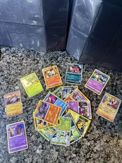 ?? Pokemon Cards - 464 Assorted Lot with Holo/Rare with a 1024 Slot Binder - Image 3