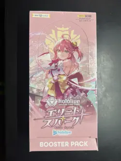 2025 Hololive Official Card Game Vol. 3 Elite Spark Booster Box SEALED US Seller - Image 1