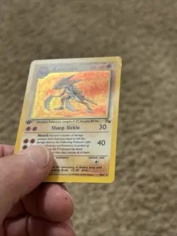 Kabutops 9/62 1st Edition Fossil Holo Very Nice Card Never Played (MINT) - Image 3