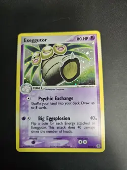 Exeggutor 5/112 EX Fire Red & Leaf Green-Reverse Holo Pokemon Card NM - Image 1