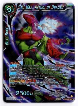 Dragon Ball Super Card Game: Cell Max, Return of Despair BT22-027 SR NM - Image 1