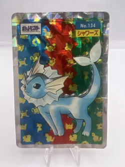 Pokemon Card Articuno Jolteon Vaporeon Topsun Prism Holo 3 Set Japanese - Image 2