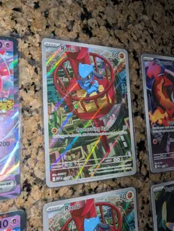 Mega Evolutions & Phantasmal & Surging Sparks Holo Card Lot Of 7 Full Art - Image 4
