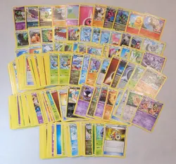 2014 to 2017 Pokemon Base & Holo Mixed Set Lot of 230 Card HP to MP TCG Bulk - Image 1