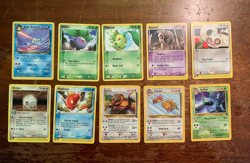 10 VINTAGE Pokemon Cards from Various Classic Sets!! - Image 1