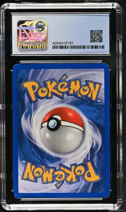 CGC 7 Near Mint Ampharos 1/111 Holo Neo Genesis Pokemon Card NM - Image 2