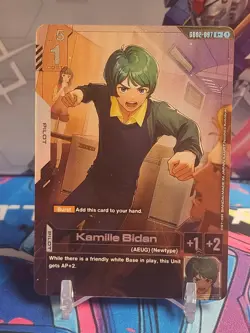 Kamille Bidan (R+) GD02-096 - Gundam TCG Card Game - Dual Impact *English - Image 1