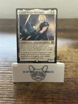Cloud, Midgar Mercenary MTG x Final Fantasy VII M0010 FFXIV Magic Card NM 2025 - Image 1