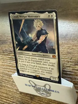 Cloud, Midgar Mercenary MTG x Final Fantasy VII M0010 FFXIV Magic Card NM 2025 - Image 3