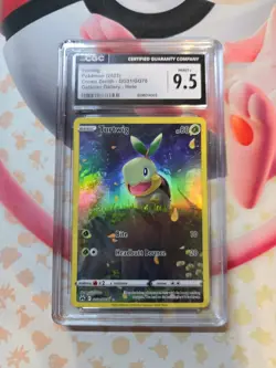 🔥Turtwig GG31/GG70🔥 Crown Zenith - CGC - Pokemon Card TCG (Equiv. PSA & BGS) - Image 1