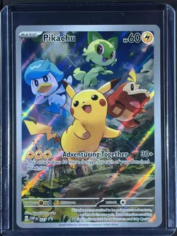 Pikachu #027 SV: Scarlet & Violet Promo Cards 250010 - Image 1