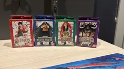One Piece Super Pre Release Starter Deck Full Set Sealed TCG Card Game - Image 1