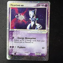 Near-Mint Mewtwo EX 101/109 Holo - EX Ruby & Sapphire Pokemon Card-Rare - Image 1