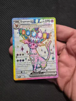 ESPEON EX 175 & UMBREON EX 176 PRISMATIC FIGURE COLLECTION PROMO PERFECT CARDS - Image 2