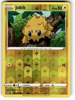 Joltik Reverse Holo Common 070/202 SWSH01: Sword & Shield Base Set Pokemon Card - Image 1