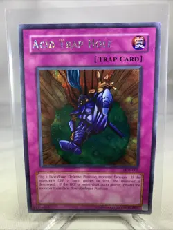Yu-Gi-Oh! Video Game Promotional Cards #DDS-005 Acid Trap Hole - Image 1