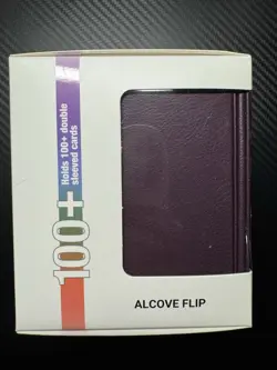 Ultra Pro Card Protection Vivid Alcove Flip Deck Box - Midnight Plum New - Image 4