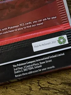 1 Pack Pokemon Dragons McDonalds Promo New Sealed Booster Cards Free Shipping - Image 4