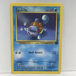Squirtle 68/82 - Team Rocket (WotC 2000) - NM Pokemon Card - Image 1