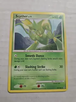 Scyther 49/100 Stormfront 2009 Regular Non Holo Pokemon Card - Pokemon TCG - Image 1