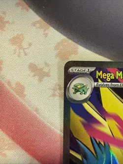 Pokemon Card Mega Manectric EX 158/132 Mega Evolution - Near Mint - Image 2