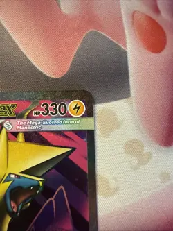 Pokemon Card Mega Manectric EX 158/132 Mega Evolution - Near Mint - Image 3