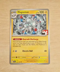 Magneton 059/191 Pokemon Card Stamped Play Prize Pack NM - Image 1