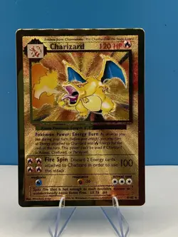 Pokemon TCG Charizard 004/102 Celebrations Metal Card - Image 1
