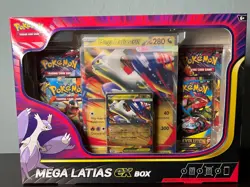 Pokemon Mega Latias EX Box - Factory Sealed - 4 Booster Packs - Jumbo Promo Card - Image 2