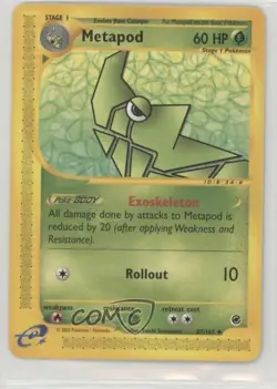 Metapod Pokemon e-Card Series Expedition #87 2002 - Image 1