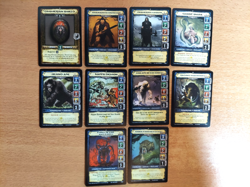 Conan CCG Fixed Rarity Lot 10 Cards OOP Core Edition 2006 No Duplicates - Image 1