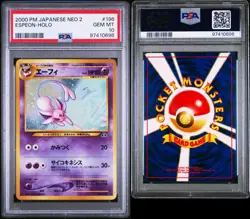 PSA 10 Espeon Holo Rare #196 Japanese Pokemon Card (Send OFFER!!!) 🔥 🔥 🔥 - Image 3