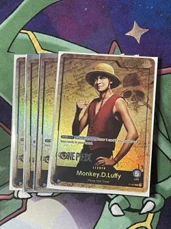 x1 Monkey.D.Luffy Premium Card Collection Live Action Edition P-047 One Piece - Image 1