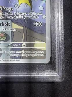 Pokemon TCG Raichu Illustration Card Paldea Evolved 211/193 - PSA 9 - Image 5