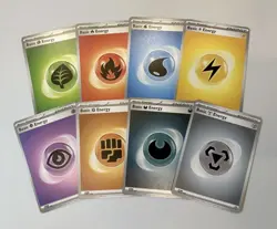 Pokemon TCG Basic Energy Card Lot Choose yours 10x energy! Silver Border NM - Image 1