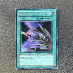 Yu-Gi-Oh! TCG Thousand Knives PCY-003 NM LP Secret Rare Card - Image 1