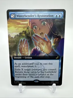 Waterbender's Restoration (Extended Art) MTG Avatar: The Last Airbender NM - Image 1