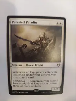 Puresteel Paladin Commander Masters Regular - Image 1