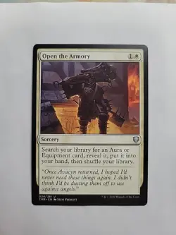 MTG - Open the Armory Commander Legends Regular U #034 - Image 1