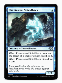 Phantasmal Shieldback [Foundations Jumpstart] MTG ?? - Image 1