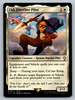 Cid, Freeflier Pilot R 0013 Final Fantasy Regular - Image 1