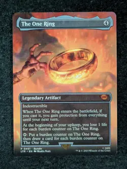 2023 Magic: The Gathering THE ONE RING #0380 Tales of Middle-Earth Borderless - Image 1