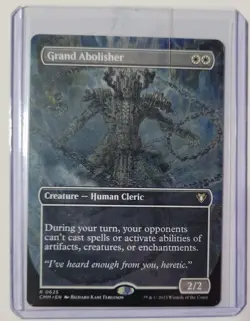 Grand Abolisher (Borderless) Commander Masters Regular - Image 1
