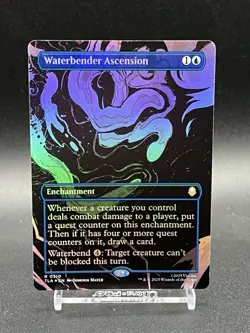Waterbender Ascension - 310 - MTG Avatar: The Last Airbender - Borderless - FOIL - Image 1