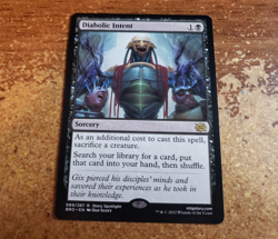 Diabolic Intent - BRO Brothers' War, Magic the Gathering MTG - Near Mint NM - Image 1